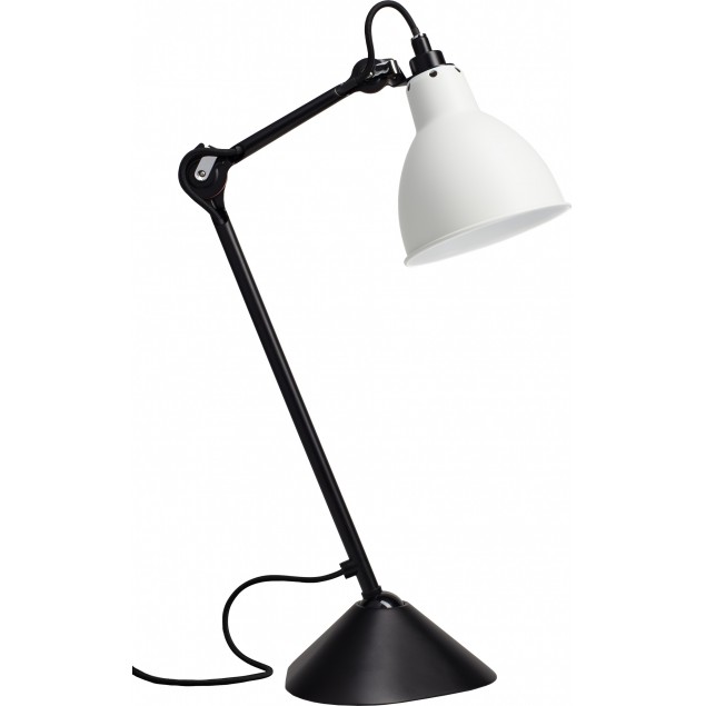 Lampe Gras NO205 bordlampe, sort-hvid