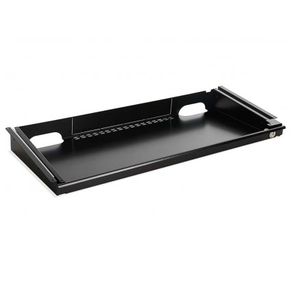 Slim Tray laptopskuffe sort, til under bordplade