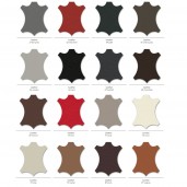 Vitra Aluminium EA 104 konferencestol med læder - flere farver