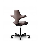 HÅG Capisco 8106 kontorstol med brunt læder