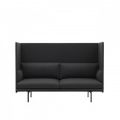 Muuto Outline Highback sofa. 2 eller 3 personers sofa.